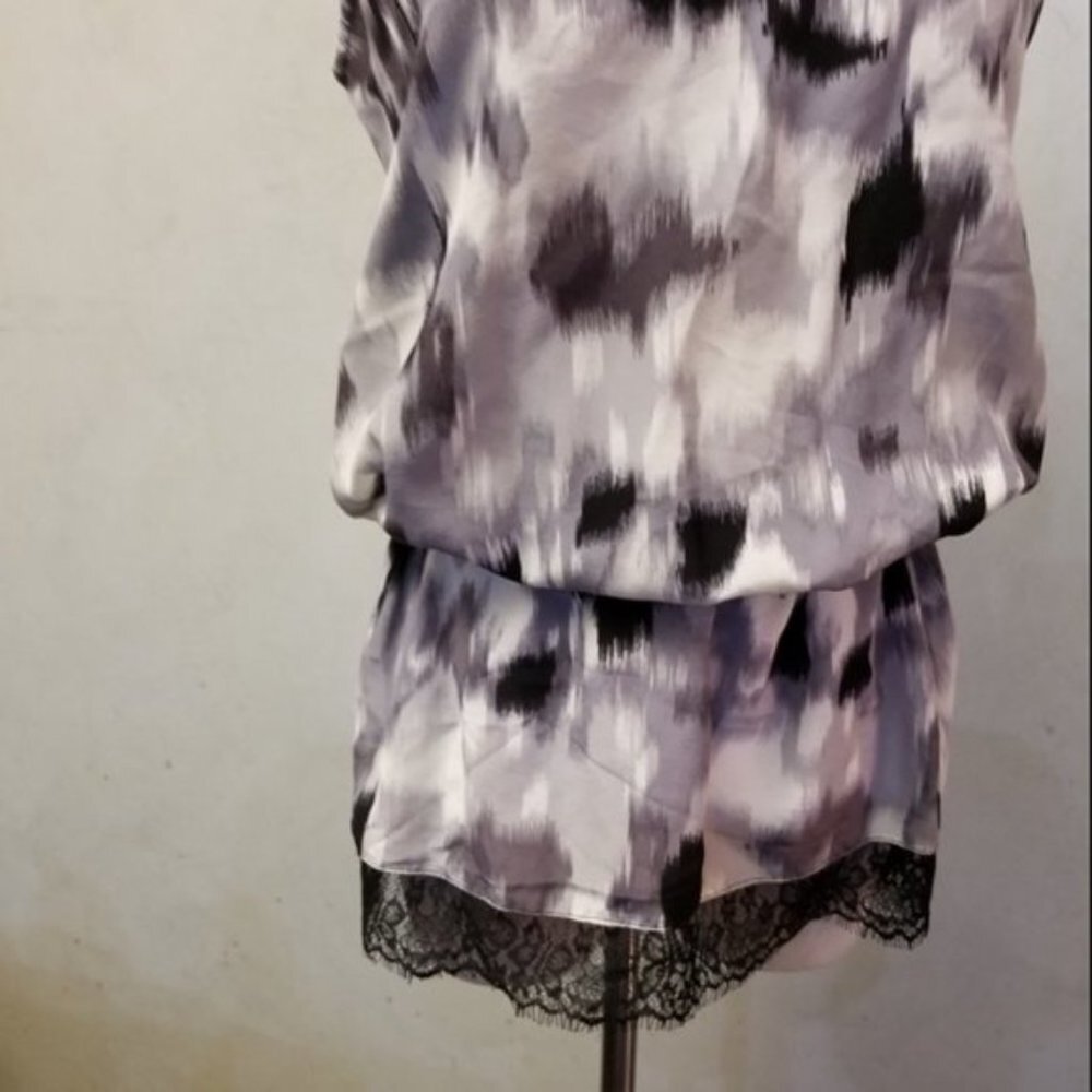 NWT pure sugar silk racer back lace tank women's size Small (87) - Picture 6 of 6
